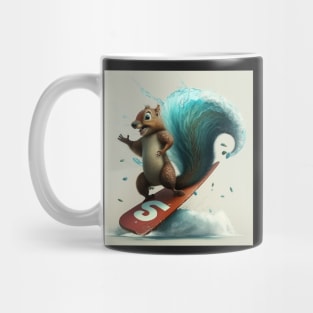 Letter S for the Surf Squirrel from AdventuresOfSela Mug